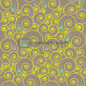 seamless spiral pattern