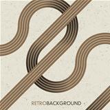 Intersecting lines. Retro background, vector, EPS10.
