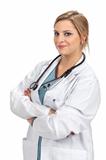 Confident female doctor
