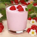 Yogurt with Raspberries