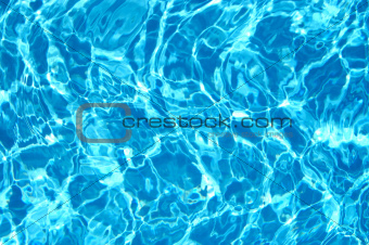 Blue water background 