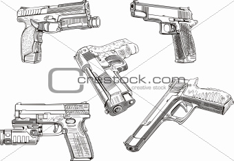 Gun sketches