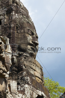 Faces of Bayon temple