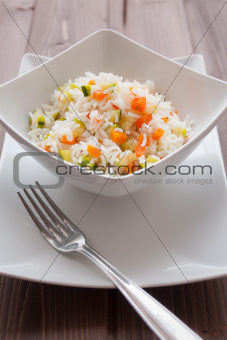 Basmati Rice with veggies