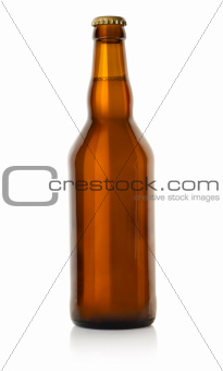 Beer in a brown bottle