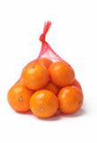 Oranges in Plastic Mesh Sack 