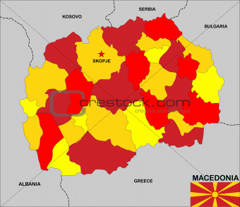 macedonia map