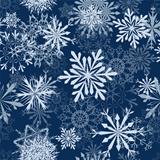 seamless snowflakes background