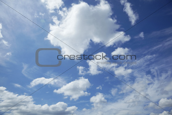 sky and cloud