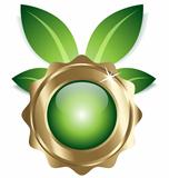 Ecofriendly icon/emblem