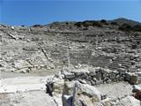 Greek theater for 5000 spectators inancient Knidos.