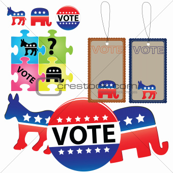 Election of Democrats and Republicans