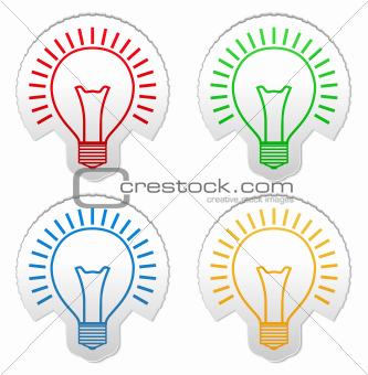 Bulb Stickers
