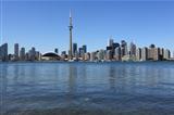 Toronto cityscape under clear sky