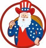 American Father Christmas Santa Claus

