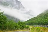Picturesque Norway mountain landscape. Jotunheimen National Park