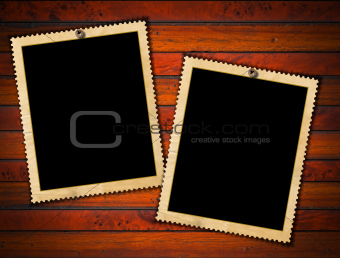 Two Vintage Photo Frames