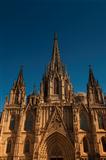 Cathedral of the Holy Cross in Barcelona, Spain
