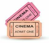 Two cinema tickets