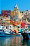 Marina Corricella, Procida Island, Bay of Naples, Campania, Italy