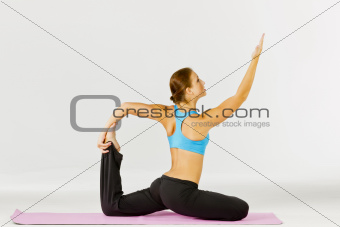 Brunette Fitness Model