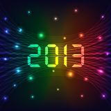 2013 New year background