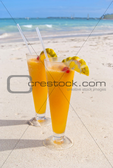 Tropical Cocktails on the beach