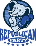 Republican Elephant Mascot Boxer
