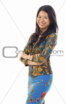 Asian woman in Kebaya