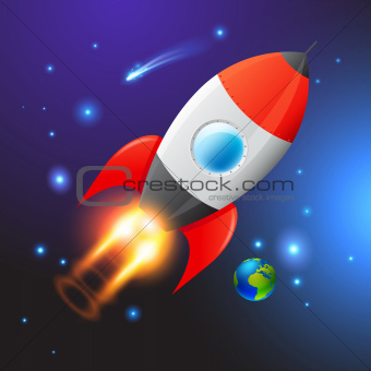 Vector Space Rocket