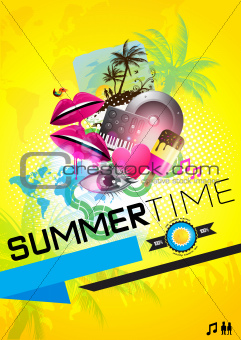 SummerTime Party Poster