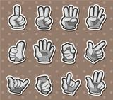 finger stickers