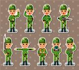 soldier stickers