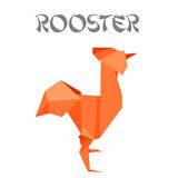 origami rooster