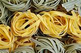 tagliatelle pasta food background