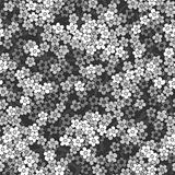 vector seamless small white flowers abstract pattern background
