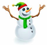 Happy Christmas Snowman