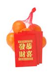 Chineses New Year Red Packets and Oranges 