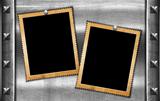 Two Grunge Photo Frames