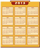 Calendar 2013 year
