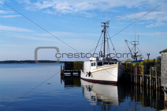 Fishing Boat at Dock