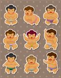 sumo player stickers