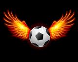 Football-Fiery wings