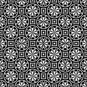 Seamless pattern with circle elements.