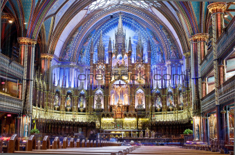 The Altar of Notre Dame - Montreal