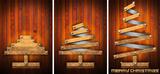 Extensible Wooden Christmas Trees