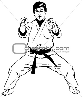 TaeKwonDo/Karate Defensive Stance & Block