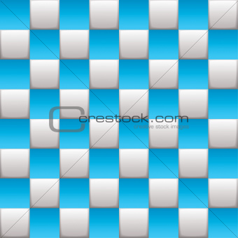 Checkered board blue