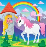 Fairy tale unicorn theme image 3