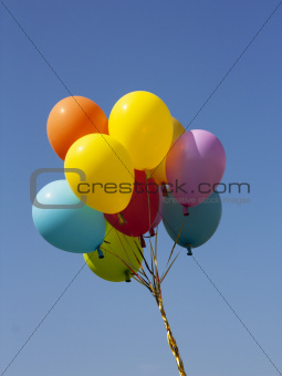 Balloon in sky